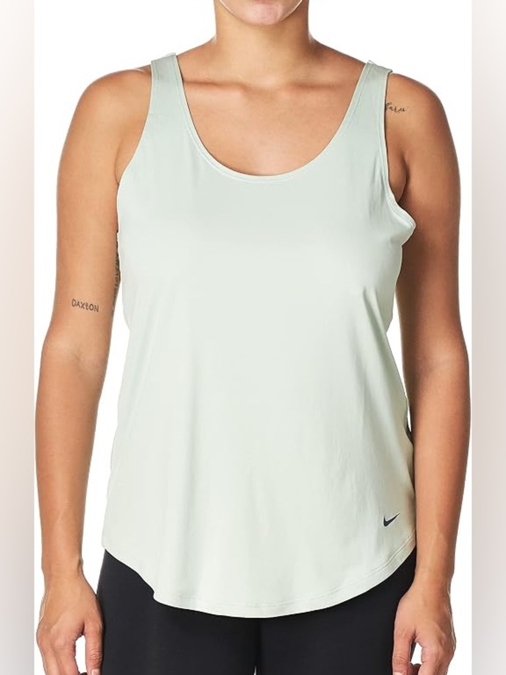 Nike Workout Tank Mint Green Scoop Neck Flowy Size Large